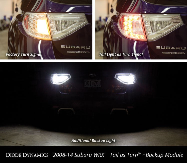Tail as Turn +Backup Module 2008-2014 WRX Hatchback