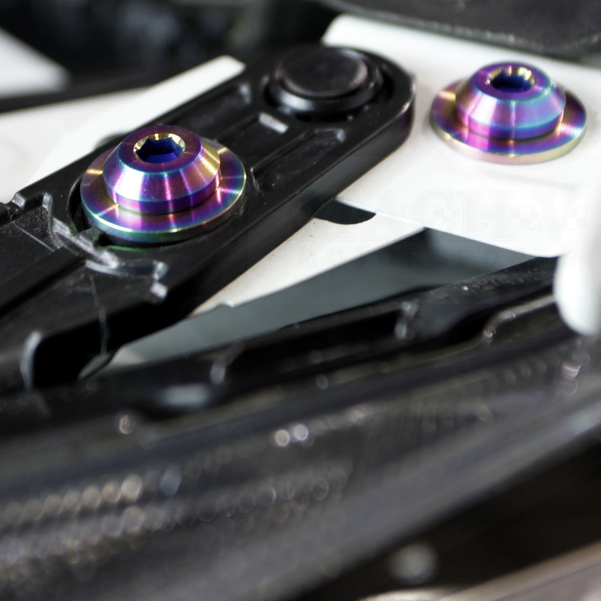 Titanium Dress-Up Bolts "True Burned"