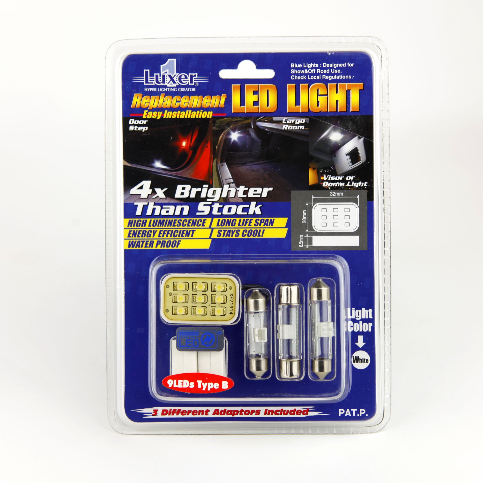 Luxer1 LED Replacement Light Panel - Nine-LED Type B - FastWRX.com