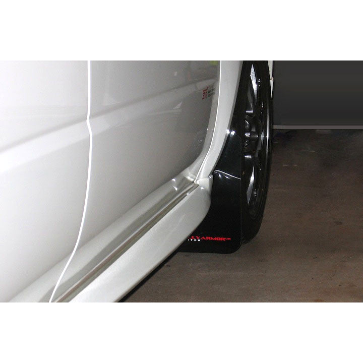 Rally Armor UR Mud Flaps Red Logo
