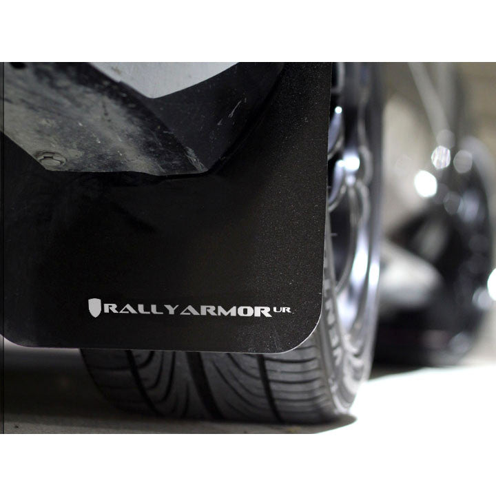 Rally Armor UR Mud Flaps White Logo