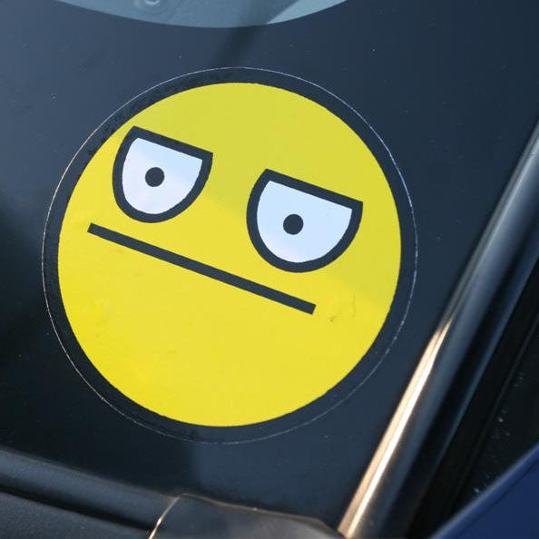 Unamused Decal