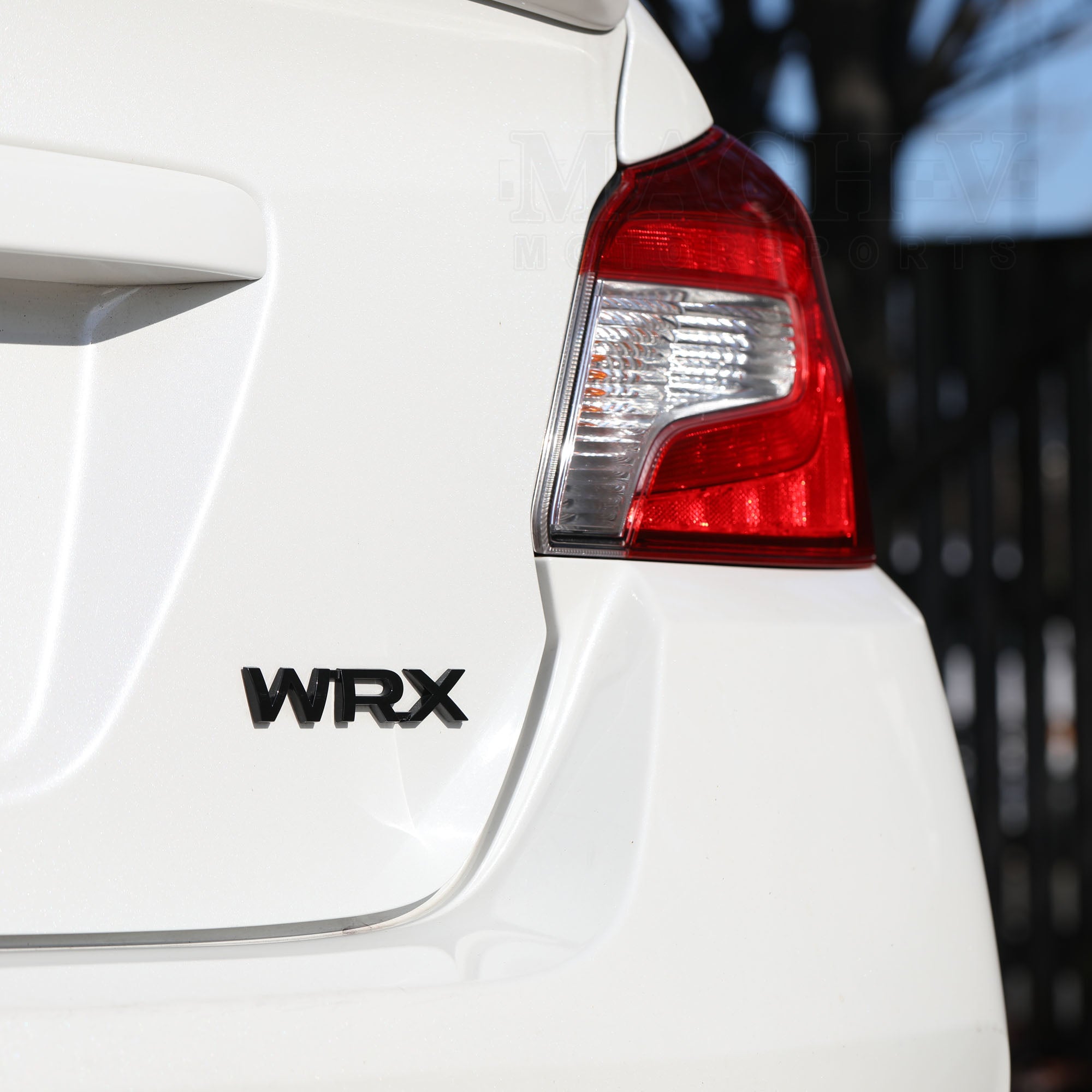 WRX Trunk Badge Gloss/Matte Black 2015-2021 WRX