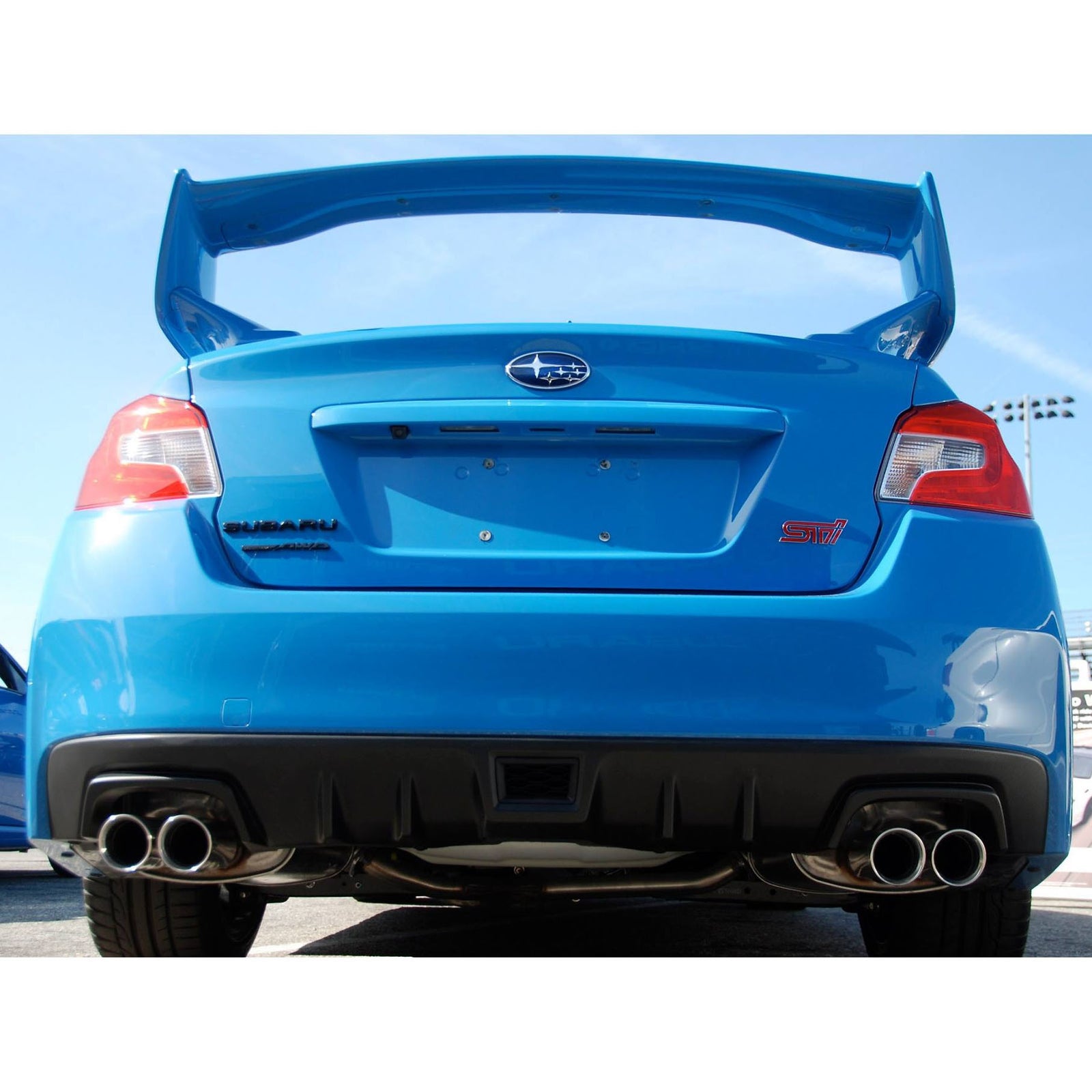 Black 2015-2021 WRX/STI Subaru Trunk Badge