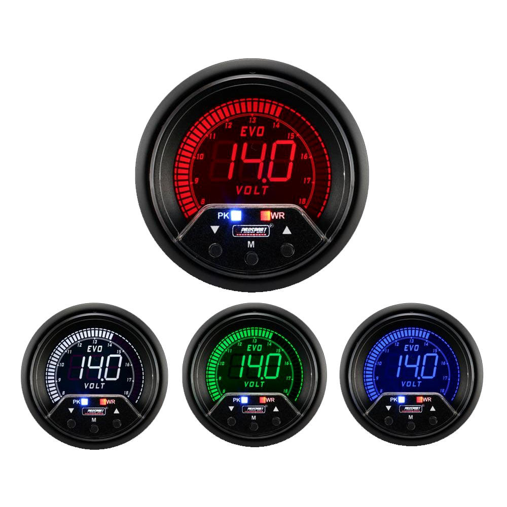 Prosport Premium Evo 60mm Volt Gauge