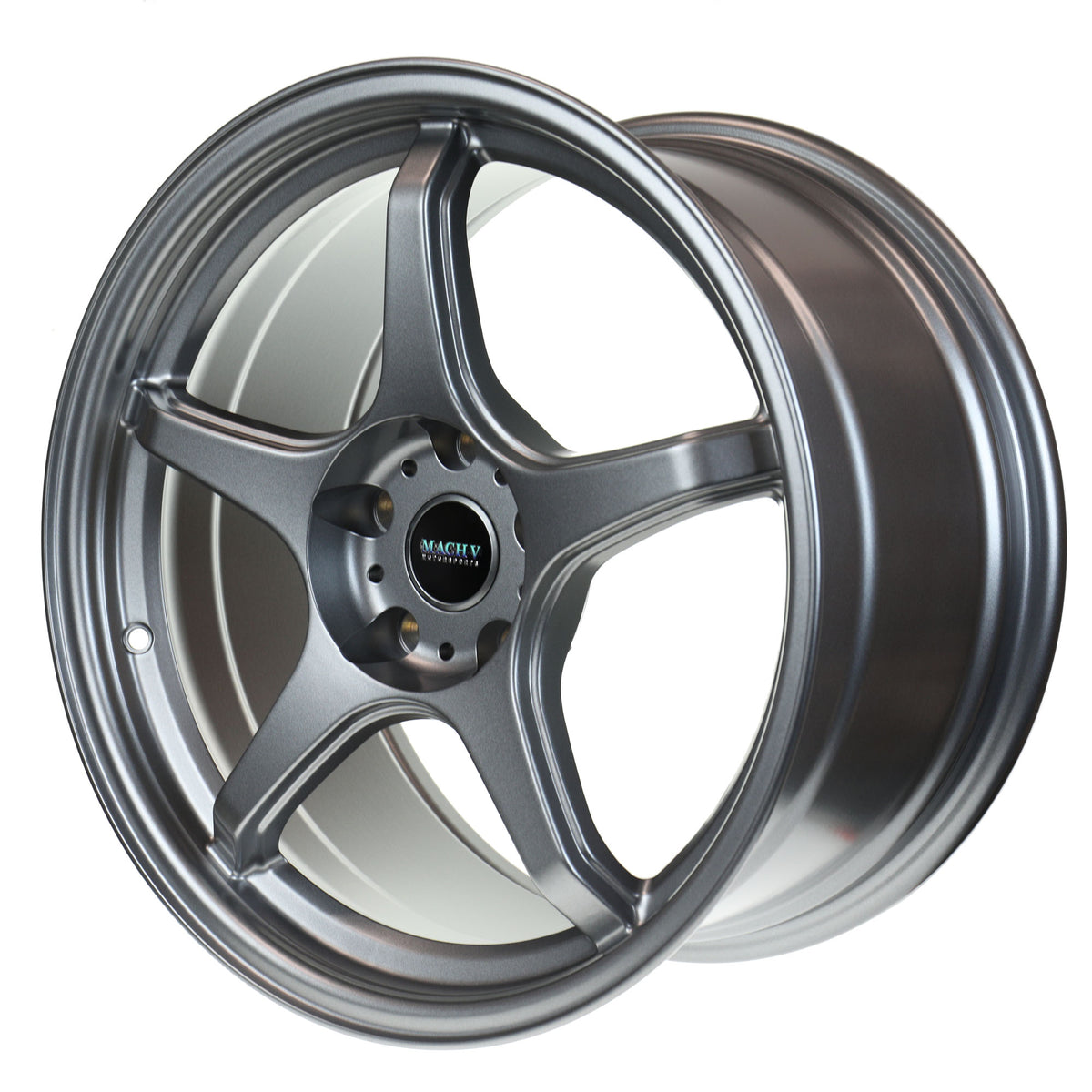 Mach V 18x9.5 Wicked Awesome Storm Gray