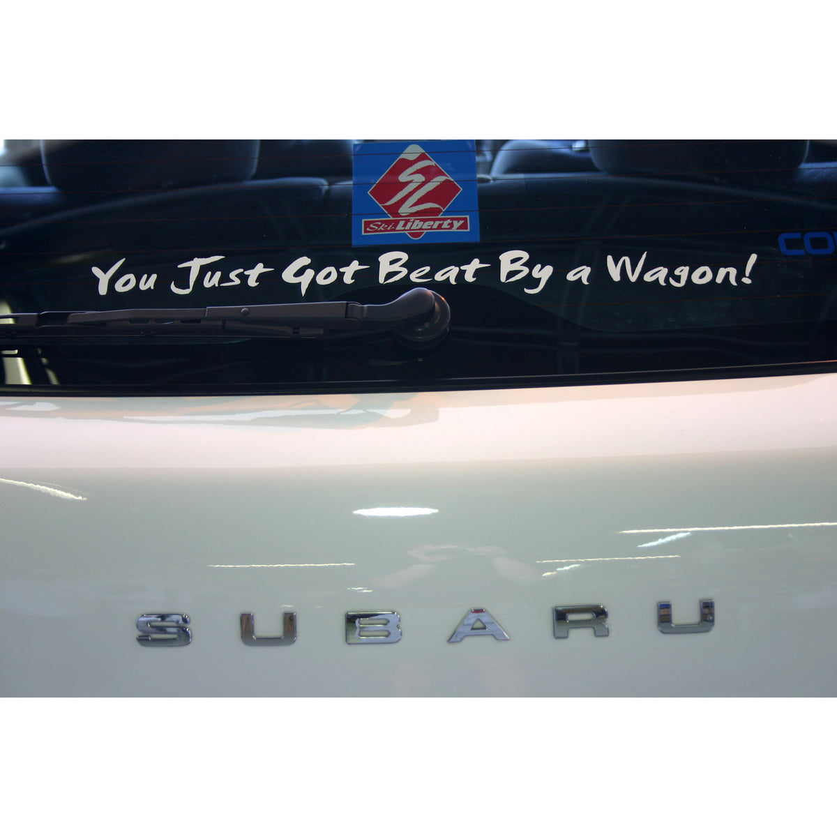 You Just Got Beat By a Wagon Decal