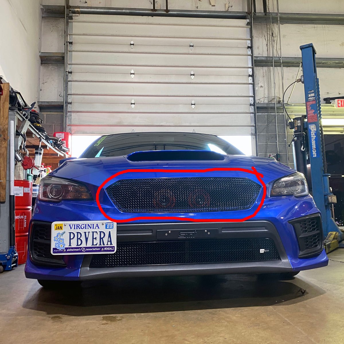 Zunsport Upper Radiator Grille 2018-2021 WRX/STI