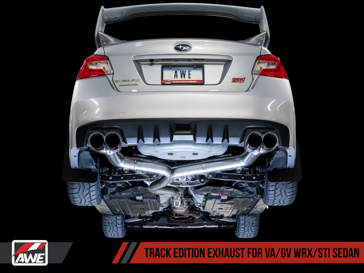AWE Tuning Touring Cat-Back Exhaust 2011-2014 WRX &amp; 2011-2021 STI Sedan