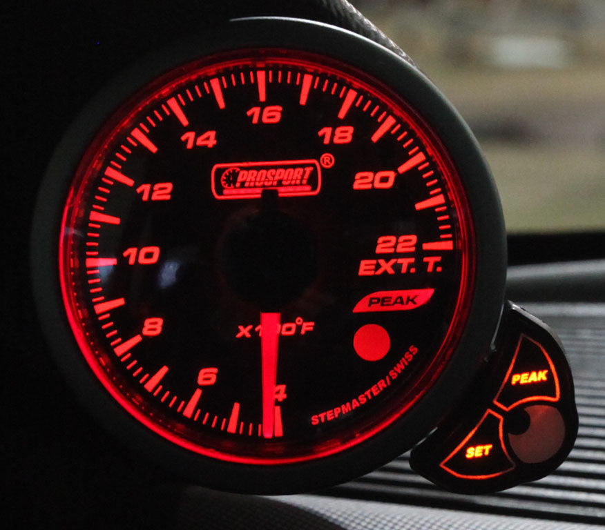 Prosport Halo Series Exhaust Gas Temp Gauge