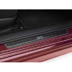 SPT Subaru WRX Carbon Fiber Door Sill Inserts 2008-2014 WRX/STI