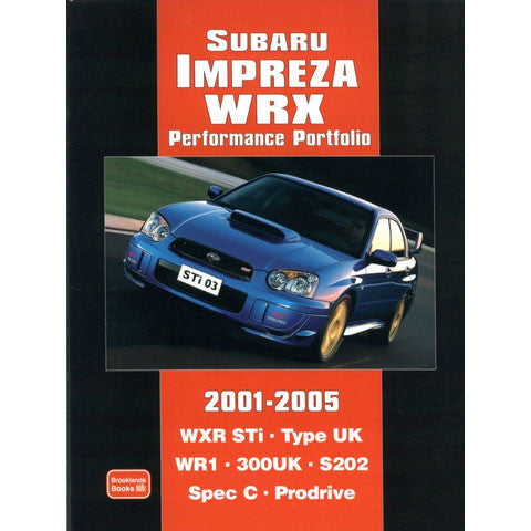 Subaru Impreza WRX Performance Portfolio