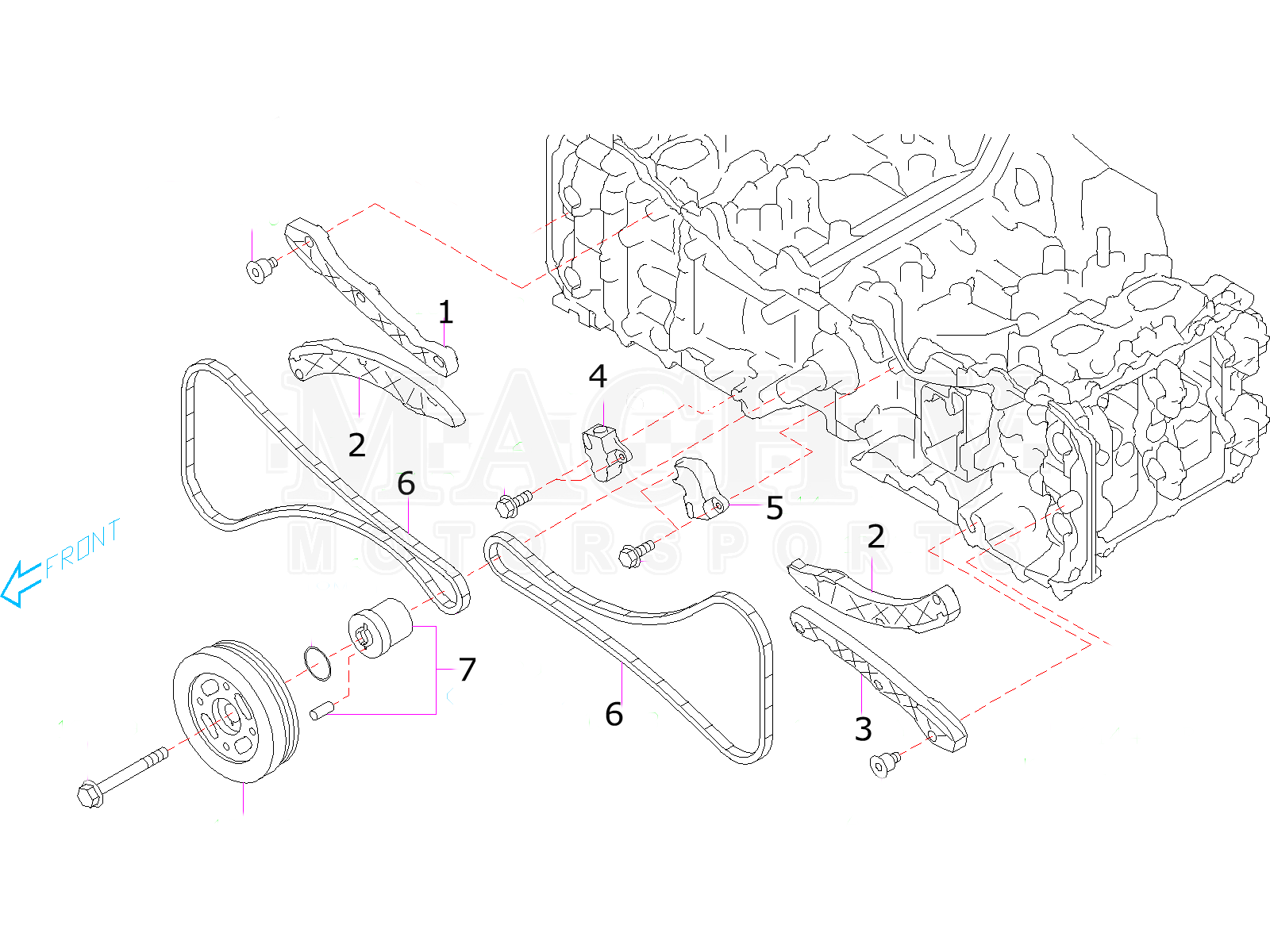 Subaru FA Motor Timing Parts