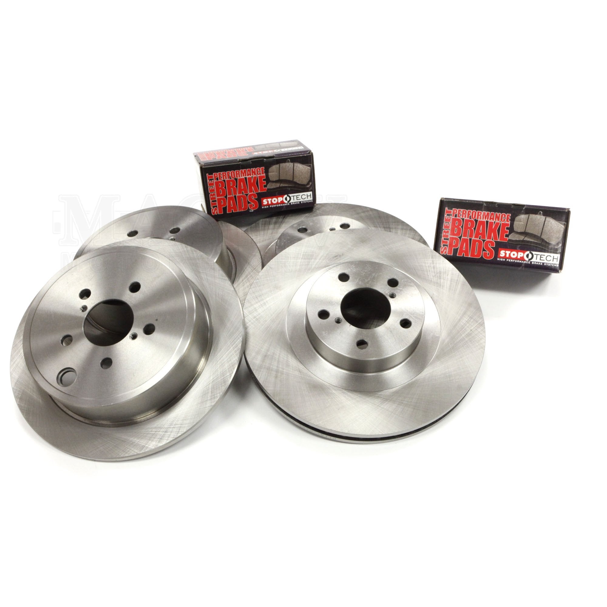 Brake Pad/Rotor Kit 2014-2018 Forester Front/Rear Basic