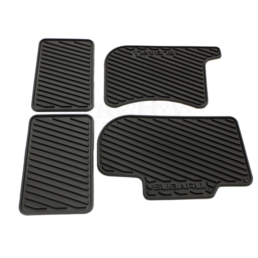 Subaru OEM All Weather Rubber Floor Mats 2002 2007 Impreza