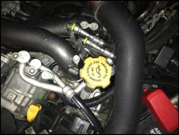 Killer B Oil Fill Relocation Tube 2008-2014 WRX/2008-2021 STI