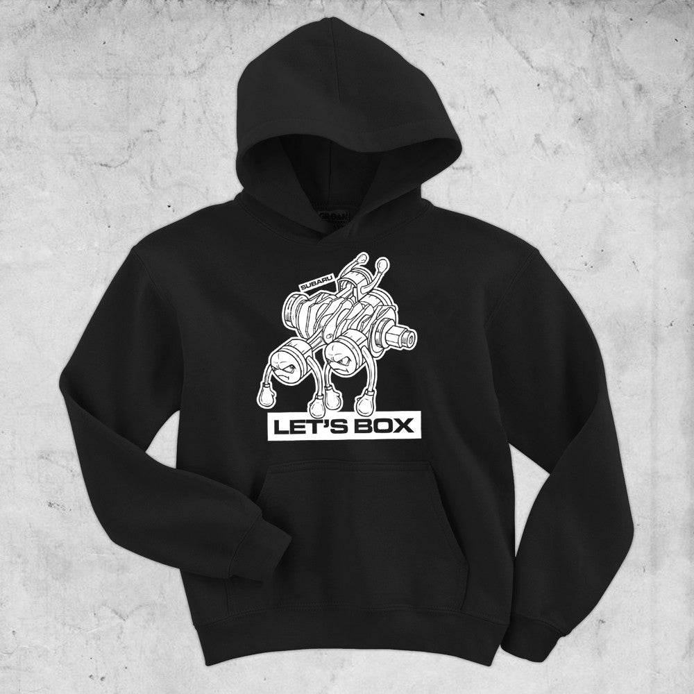Let s Box Hoodie Subaru Hoodie Subaru Engine Hoodie FastWRX