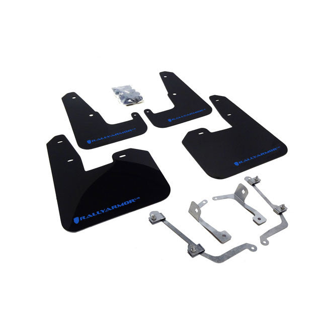 Rally Armor UR Mud Flaps 2008-2014 STI Hatch and 2011-2014 WRX Hatch
