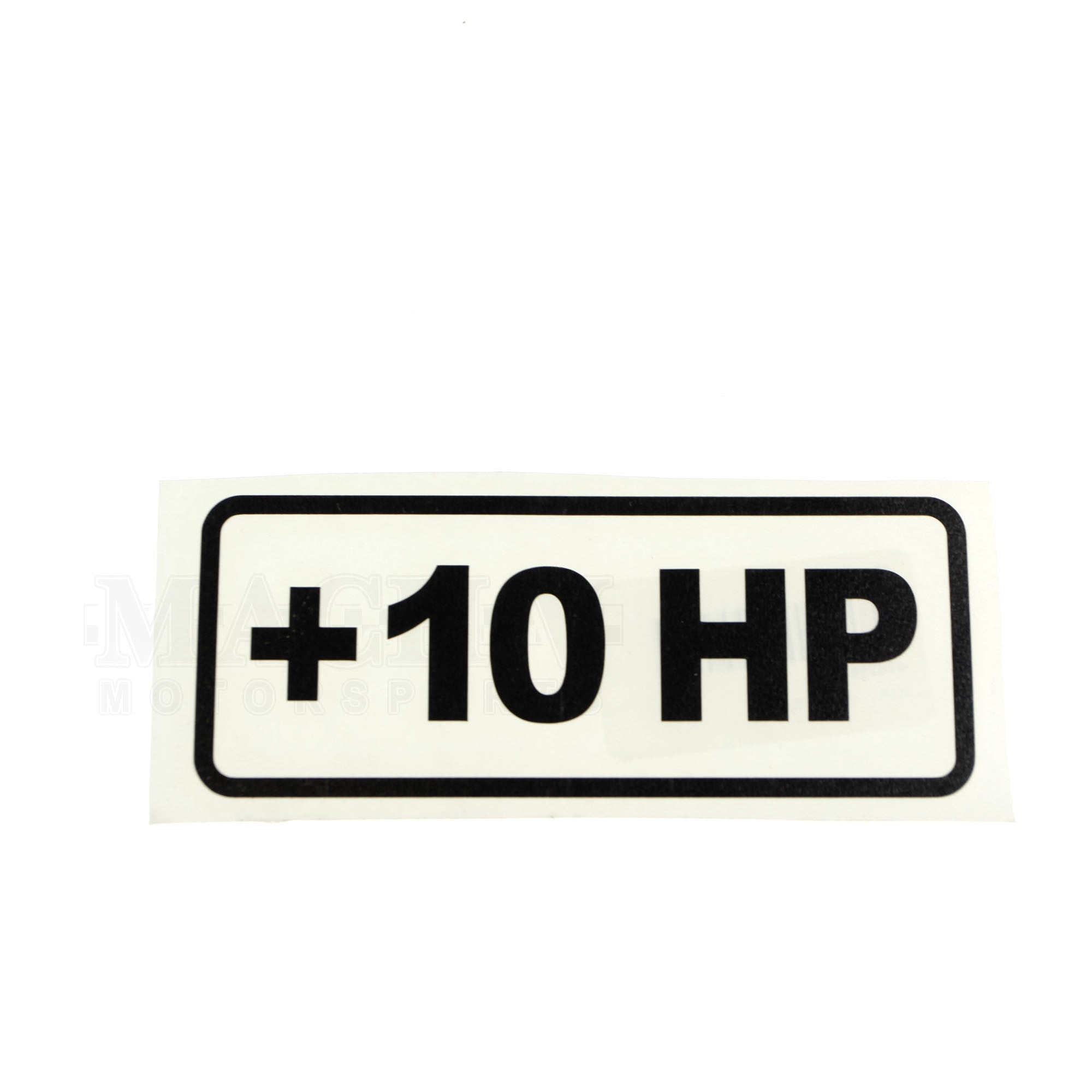 +10 Horsepower Decal