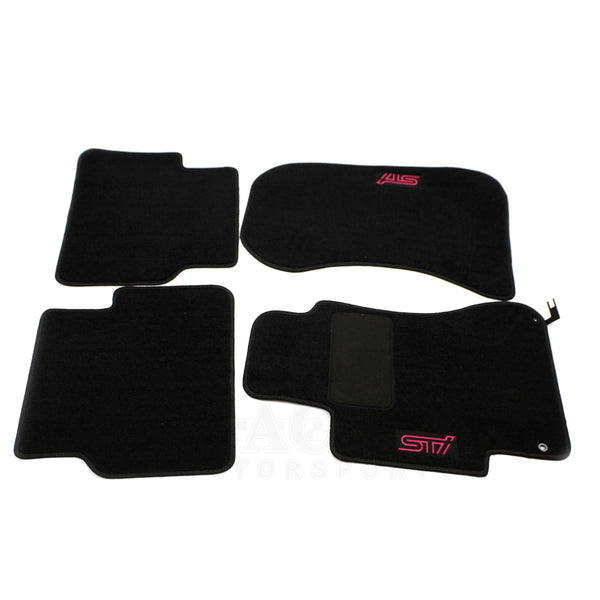 Subaru STi Floor Mats 2002 2007 Impreza WRX STI