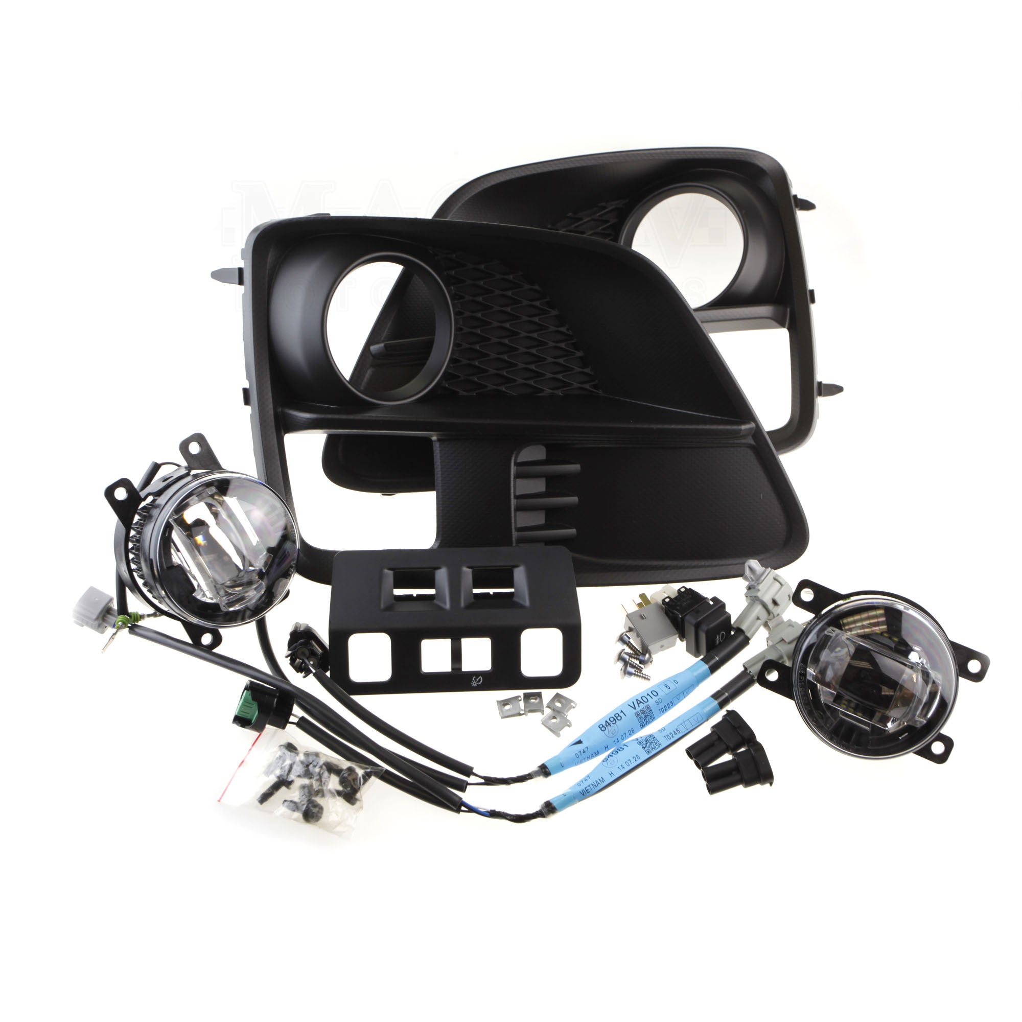 Subaru Fog Lamp Install Kit with Morimoto XB LED Lights 2015-2017