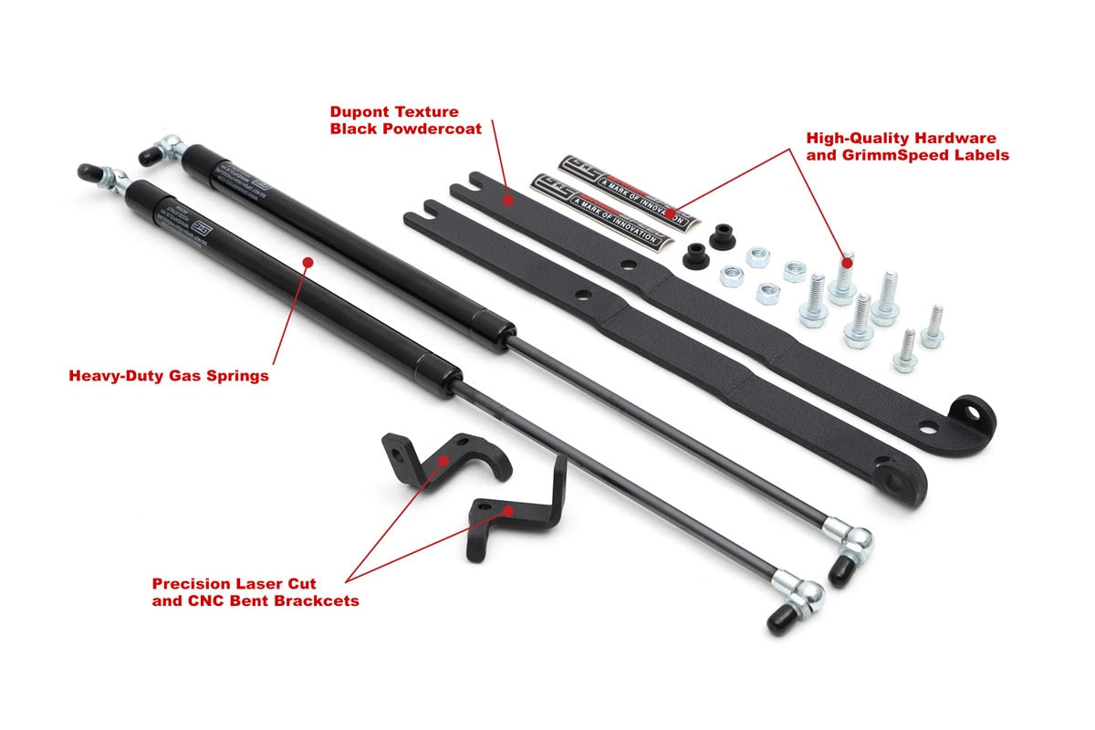 GrimmSpeed High-Lift Hood Struts 2013+ BRZ / FR-S / GT86